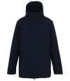 RG639 TRL212 Regatta Blizzard Soft Shell Winter Parka Jacket Navy colour image